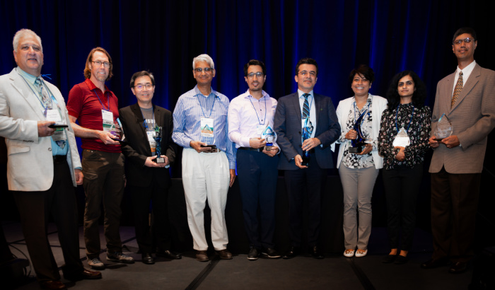 A group of TECHCON award winners